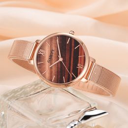 watch set women rose gold water drill bracelet Jewellery ladies watch women casual hour quartz wristwatches