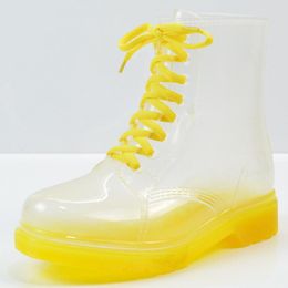 Botas De Lluvia Transparentes Mujeres Oferta Online | DHgate.com