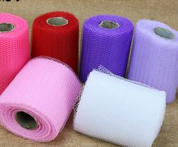 Wedding car coarse mesh Party Decoration supplies 14cm wide ordinary dry yarn Indoor availability