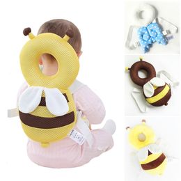 Baby Anti-wrestling Cap Cute Animal 3D Nursing Pillow for Children Kids Toddler Head Protection Cushion Sounding toys LJ200916