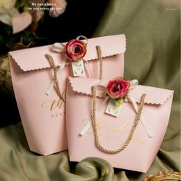 Fleur de sac à main Faveur de mariage et sacs cadeaux doux box de bonbons pour mariage baby shower anniversaire invités événement elmo farty fournit1