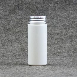 50pcs 50ml Empty PET Plastic Transparent Refillable Bottles Clear Cosmetic Lotion Container Aluminium Cap Bottle