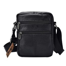 Shoulder Business Men's Genuine Male Small Crossbody Bags for Messenger Bag Men Leather Handbags Y201224