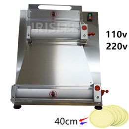 BZ-40Electric Pizza Dough Roller Machine Stainless Steel Max 12 inch Pizza Dough Press Machine Sheeter Food Processor370w