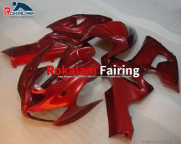 For Kawasaki ZX-6R 05 06 ZX6R ZX 6R 2005 2006 Red Fairing Cover Motorcycle Fairings Kits (Injection Molding)