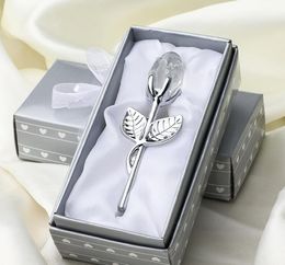 Creative Valentine's Day Gift Metallic Crystal Rose Customised Wedding Craft & Gift With Paper Storage Box home deocrations and crafts