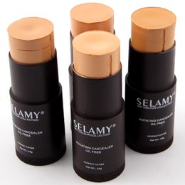 Makeup Highlight Contour Cream Stick Dark Color Contouring Foundation Liquid Brighten Black Eye Circle Natural Concealer