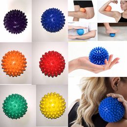 7cm Foot Spiky Massage Ball Cervical Vertebra Recovery Acupoint Trigger Point Muscle Relax Hand Pain Relief Therapy Masaje Hedgehog Ball