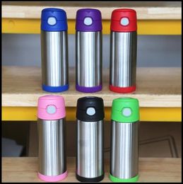 12oz bounce cup insulated stainless steel vacuum mugs double wall tumbler with bounce cover and straws with sea cca12129 100pcs