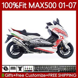 Injection Fairings For YAMAHA TMAX500 T-MAX500 MAX-500 TMAX-500 T MAX500 01 02 03 04 05 06 07 109No.61 New Scorpion TMAX MAX 500 XP500 2001 2002 2003 2004 2005 2006 2007 Kit