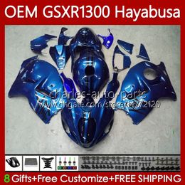 Body Injection For SUZUKI GSXR 1300 CC Hayabusa GSXR1300 08 2008 2009 2010 2011 2012 2013 77No.174 1300CC Glossy blue GSXR-1300 14 15 16 17 18 19 GSX R1300 08-19 Fairing