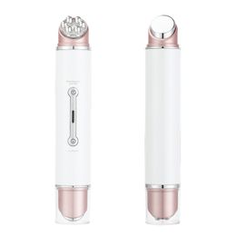 Double headed Photon Therapy EMS Microvibration Beauty Machine Eye Massage Pen Face Lifting Facial Care Tools Face Massager