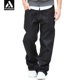 Autumn Brand New Mens Jeans Fashion Man Designer Plus Size 38 40 42 44 46 48 Black Denim Pants1