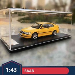 -Modèle 9-3, 1:43, Alliage Saab simulé, Gen Original 1998, modèle de voiture, décoration, cadeau