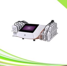 portable clinic salon spa 14 pads zeron lipo laser fat removal laser lipo slimming machine