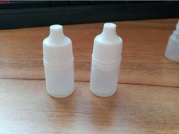 2ML Empty Plastic Squeezable Dropper Bottle with Plug Refillable Portable Eye Liquid Container Screw Cap#432goods