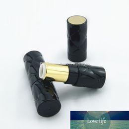 DIY Round Black Lipstick Tube Empty Lip Cream Rouge Containers Wholesale Makeup Lip Balm Containers