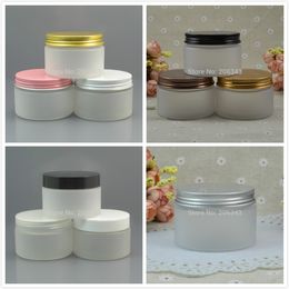 120G frosted PET bottle/jar/pot with few Colour lid inner included for essence/cream/mask gel/moisturizer skin care packing