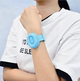 Silicone Sanitizer Wristband Hand Sanitizer Bracelet Dispenser Wearable Wrist Portable Soap Strap Ring Bangle Party Favour GIft