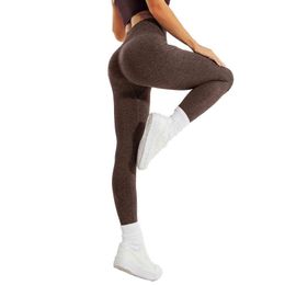 Womens Seamless Knit High Waist Tight Hip Running FitnessYoga Pants Women Sport Pants Peach Hip Pants Legging Seamless H1221