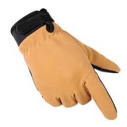 Full Finger Cycling Gloves Fishing Mens Glove Breathable Tactical Gloves Women Outdoor Sport Riding Non-slip Wearable