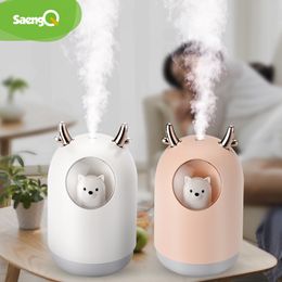 Electric Humidifier Aroma Air Diffuser Ultrasonic Air Humidifier Essential Oil USB Diffuser Cool Mist Maker For Home