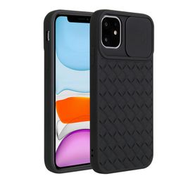 Lens Camera Protection Phone Case For iPhone 12 11 Pro Max Xs Xr Xs Max 7 8Plus TPU PC Sliding Window Phone Cover