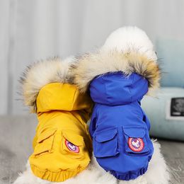 Pet Dog Warm Winter Coat Chihuahua Pug Dog Clothes For Small Medium Dogs Schnauzer Pet Puppy Coat Down Jacket Clothing 201114