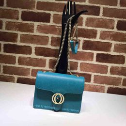 Shopping Bags Top Quality Handbags Cowhide Luxury Brand On Chain Women Designer Purse Square Crossbody Bag Flap Shoulder Purse2021 220304