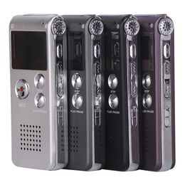Professionale 8GB 16G Digital Voice Recorder Multifunzionale Mini Audio Registrazione Audio Penna Flash Drive Drive Pen MP3 USB Dictaphone369O45268P