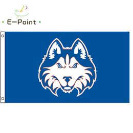 NCAA Houston Baptist Huskies Flag 3*5ft (90cm*150cm) Polyester flag Banner decoration flying home & garden flag Festive gifts