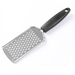 Stainless Steel Fruit Vegetable Graters Cutter Potatoes Carrots Melon Zester Slicer Fondue Cheese Grater with Non-slip Handle SN1944