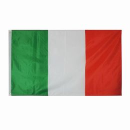 Italy Flag High Quality 3x5 FT National Banner 90x150cm Festival Party Gift 100D Polyester Indoor Outdoor Printed Flags and Banners