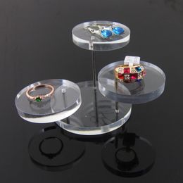 Acrylic Jewelry Display Stand Gadget Watch Model Crafts Tray