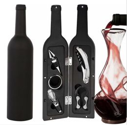 5 Pcs Wine Bottle Shape Openers Practical Multitools Corkscrew Novelty Gifts For Fathers Day With Box Kitchen Accessories 2021