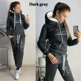 Two Piece Set Women Pullover Hoodies and Jogger Pants Casual Tracksuit Female Sweatshirts Outfits Suits Szie S-3Xl Ropa De Mujer1