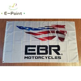 EBR Motorcycles MC Flag 3*5ft (90cm*150cm) Polyester flag Banner decoration flying home & garden flag Festive gifts