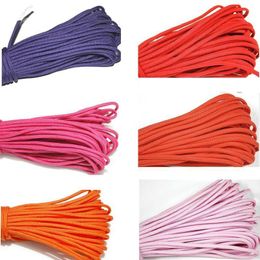 50FT/100FT Colored Camping Paracord 550lb Parachute Cord 4MM 7inner Strands Lanyard Tent Ropes