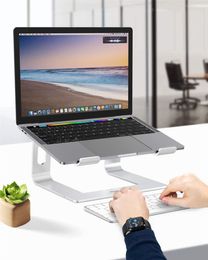 11-15inch Laptop Stand Holder Aluminium Stand For MacBook Portable Laptop Stand Holder Desktop Holder Notebook PC Computer