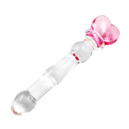 Crystal Glass Anal Butt Plug, Masturbation Toys, Dildo, sexy Product for Women