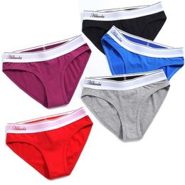 5 pcs/lot Women's Intimates Panties briefs sexy lingerie cotton Women Bikinis size S-XL 201112