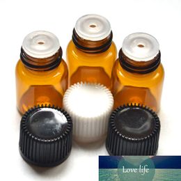 Mini Essential Oil Glass Vials with Orifice Reducer Screw Cap Small Sample 2ml Amber 2ml Vials