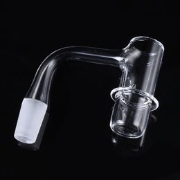 Unique UFO Style Smoking Accessories 10mm 14mm Male Joint Seamless Fully Weld Quartz Bangers 20mm OD For Water Pipes Bangers Nails