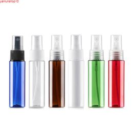 50 X 30ml Spray Refillable Bottles Packing Perfume 1OZ Travel Plastic Bottle With Mist Pump More Colours Availablehigh quatiy