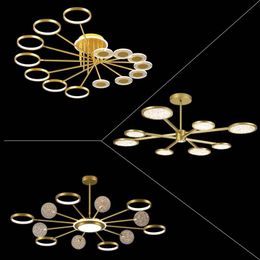 Chandeliers Nordic Led Lamp Modern Suspension For Living Room Kitchen Dining Home Decoration Indoor Lighting Lustre Black