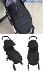 Universal baby stroller accessories Winter socks Sleeping Bag Windproof Warm Sleepsack Baby Pushchair Footmuff For Babyzen yoyo 201208