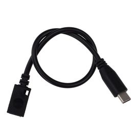 Black Type C USB 3.1 Male to 5Pin Mini USB Female Charging Data Cable