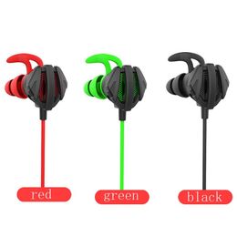 Gaming Headphones In-Ear Eating Chicken With Wheat Subwoofer Computer E-sports Headset Desktop Notebook Mobile Phone Universal DHL