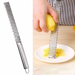 2021 New Stainless Lemon Cheese Vegetable Zester Grater Peeler Slicer Kitchen Tool Gadgets Fruit Vegetable Chopper