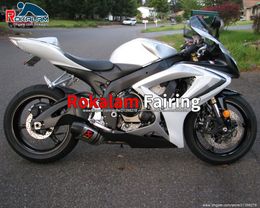 For Suzuki GSXR750 K6 2007 GSXR600 2006 GSX-R750 06 07 White Fairing Kit Fairings (Injection Molding)